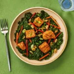 Anti‑inflammatory salmon salad with crispy beans
