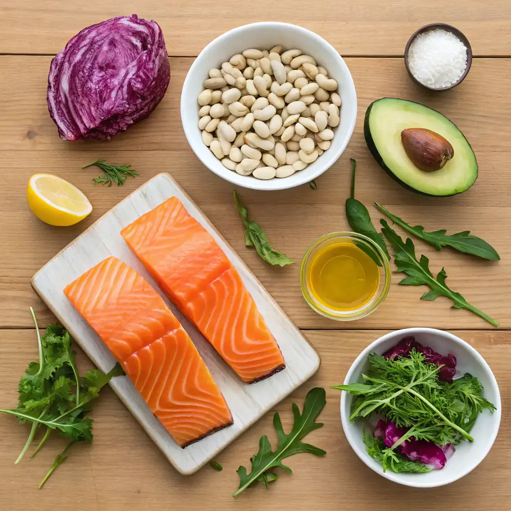 Anti‑inflammatory Salmon Salad with Crispy Beans: A Nourishing Meal That Heals Anti‑inflammatory salmon salad with crispy beans ingredients for anti-inflammatory salmon salad